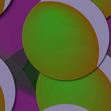 Daire saydam arka plan - eğilim seamless modeli.