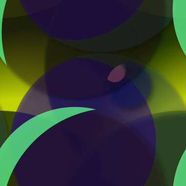 Daire saydam arka plan - eğilim seamless modeli.