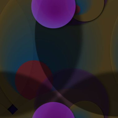 Daire saydam arka plan - eğilim seamless modeli.