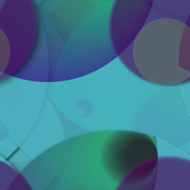 Daire saydam arka plan - eğilim seamless modeli.