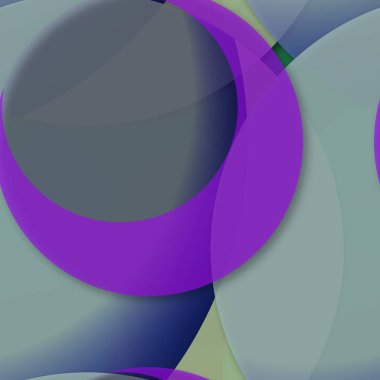 Daire saydam arka plan - eğilim seamless modeli.