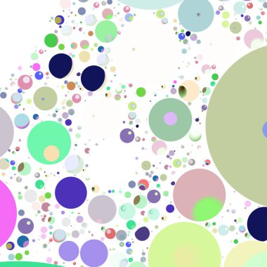 Daire saydam arka plan - eğilim seamless modeli.