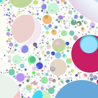 Daire saydam arka plan - eğilim seamless modeli.