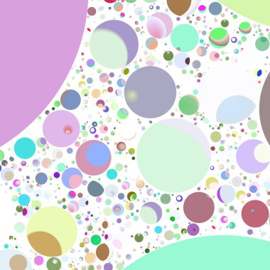 Daire saydam arka plan - eğilim seamless modeli.