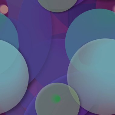 Daire saydam arka plan - eğilim seamless modeli.