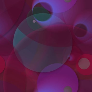 Daire saydam arka plan - eğilim seamless modeli.