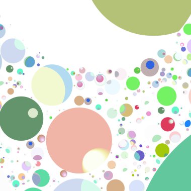 Daire saydam arka plan - eğilim seamless modeli.