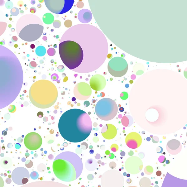 Daire saydam arka plan - eğilim seamless modeli.