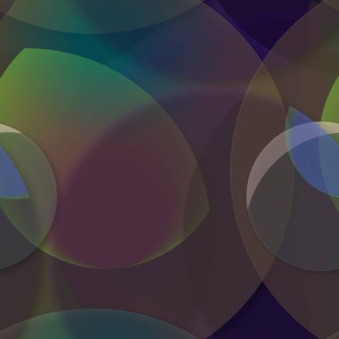 Daire saydam arka plan - eğilim seamless modeli.