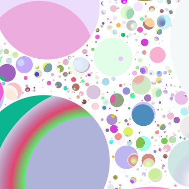 Daire saydam arka plan - eğilim seamless modeli.