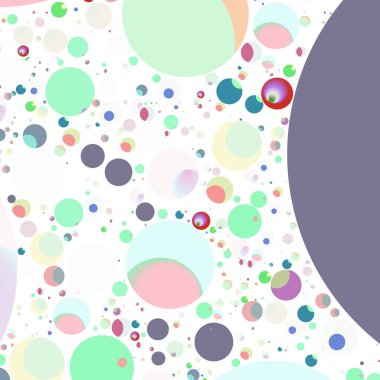 Daire saydam arka plan - eğilim seamless modeli.