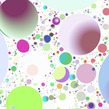 Daire saydam arka plan - eğilim seamless modeli.