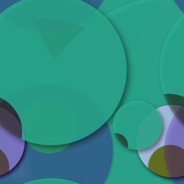 Daire saydam arka plan - eğilim seamless modeli.