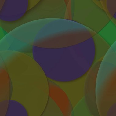 Daire saydam arka plan - eğilim seamless modeli.