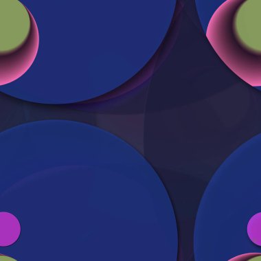 Daire saydam arka plan - eğilim seamless modeli.