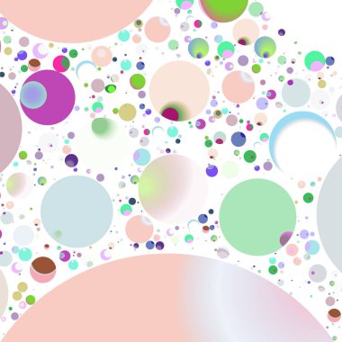 Daire saydam arka plan - eğilim seamless modeli.