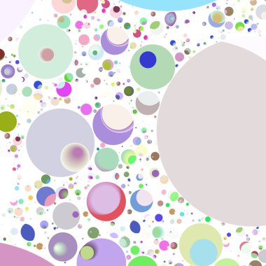 Daire saydam arka plan - eğilim seamless modeli.