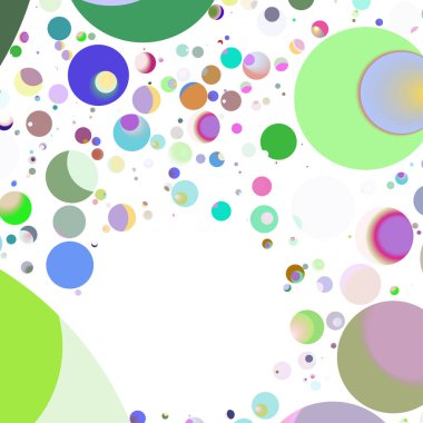 Daire saydam arka plan - eğilim seamless modeli.