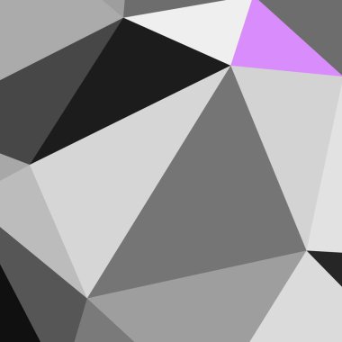 Üçgen poligonal arka plan - eğilim desen.