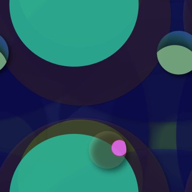 Daire saydam arka plan - eğilim seamless modeli.