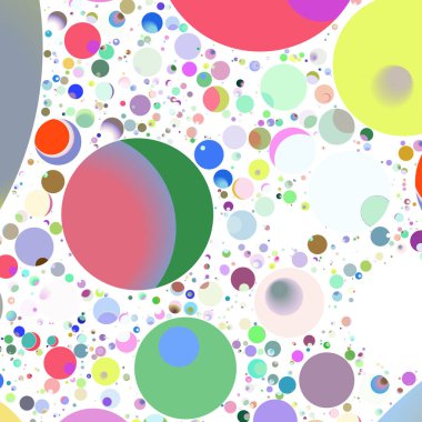 Daire saydam arka plan - eğilim seamless modeli.