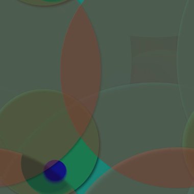 Daire saydam arka plan - eğilim seamless modeli.