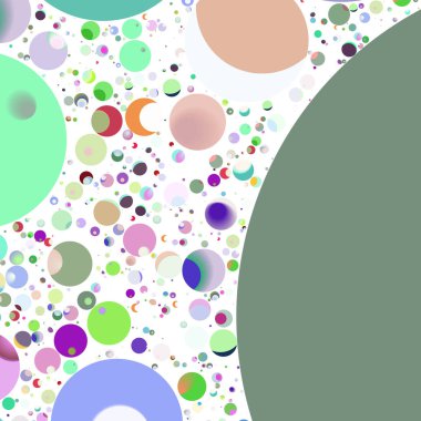 Daire saydam arka plan - eğilim seamless modeli.