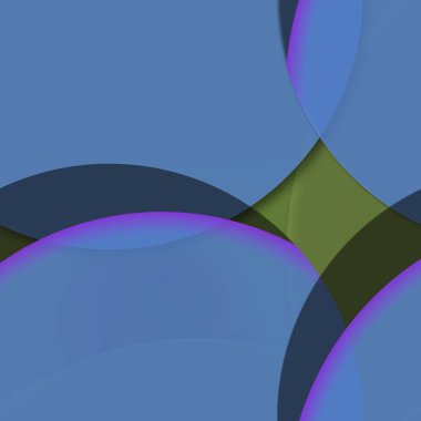 Daire saydam arka plan - eğilim seamless modeli.