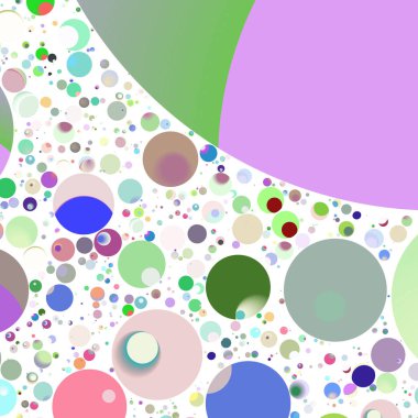 Daire saydam arka plan - eğilim seamless modeli.