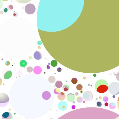 Daire saydam arka plan - eğilim seamless modeli.