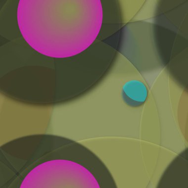 Daire saydam arka plan - eğilim seamless modeli.