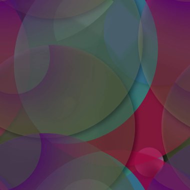 Daire saydam arka plan - eğilim seamless modeli.