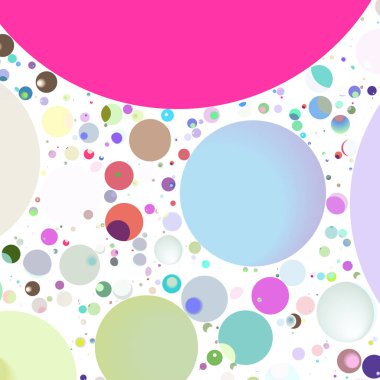 Daire saydam arka plan - eğilim seamless modeli.