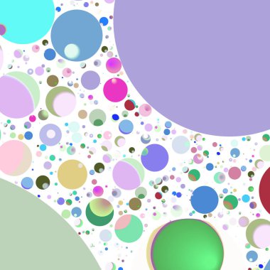 Daire saydam arka plan - eğilim seamless modeli.