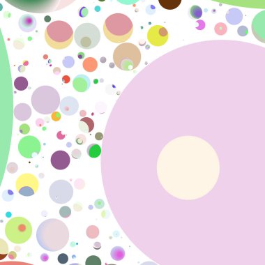 Daire saydam arka plan - eğilim seamless modeli.