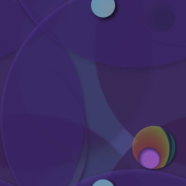 Daire saydam arka plan - eğilim seamless modeli.