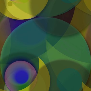 Daire saydam arka plan - eğilim seamless modeli.