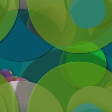 Daire saydam arka plan - eğilim seamless modeli.