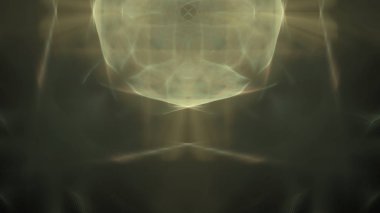 Fantezi kaotik renkli fraktal desen. Soyut Fraktal şekiller. 3D render resimde arka plan veya duvar kağıdı.