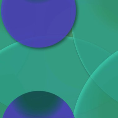 Daire saydam arka plan - eğilim seamless modeli.