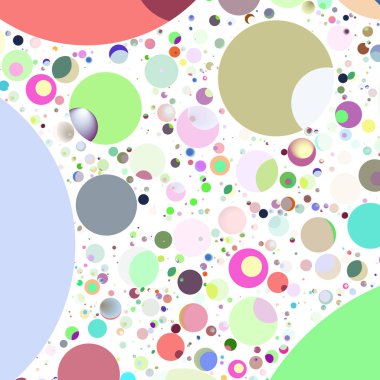 Daire saydam arka plan - eğilim seamless modeli.