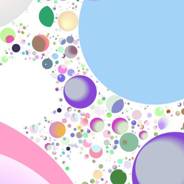 Daire saydam arka plan - eğilim seamless modeli.