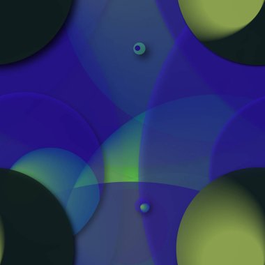 Daire saydam arka plan - eğilim seamless modeli.