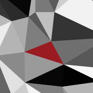 Üçgen poligonal arka plan - eğilim desen.