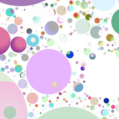 Daire saydam arka plan - eğilim seamless modeli.