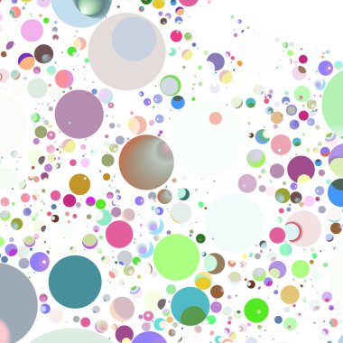 Daire saydam arka plan - eğilim seamless modeli.