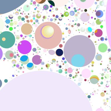 Daire saydam arka plan - eğilim seamless modeli.