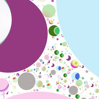 Daire saydam arka plan - eğilim seamless modeli.