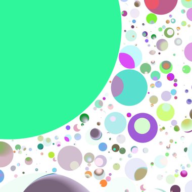 Daire saydam arka plan - eğilim seamless modeli.