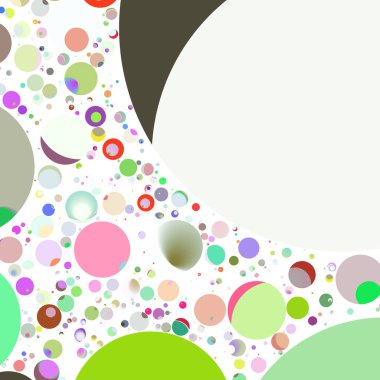 Daire saydam arka plan - eğilim seamless modeli.